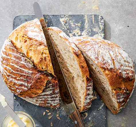 Bauernbrot ohne Kneten