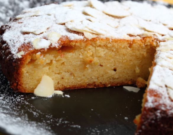 Blitzschneller Mandelkuchen